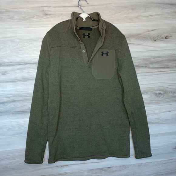 Under Armour Other - EUC Men’s Under Armour 1/4 Snap Fleece Pullover, S